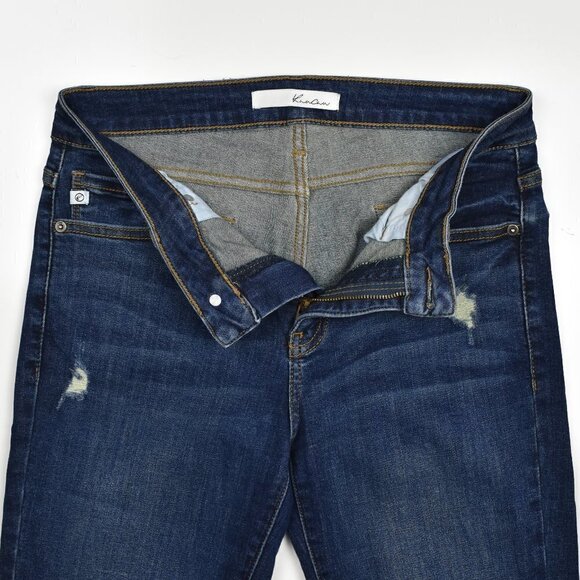 KanCan Mid Rise Distressed Skinny Ankle Jeans 9/28 - Picture 5 of 6